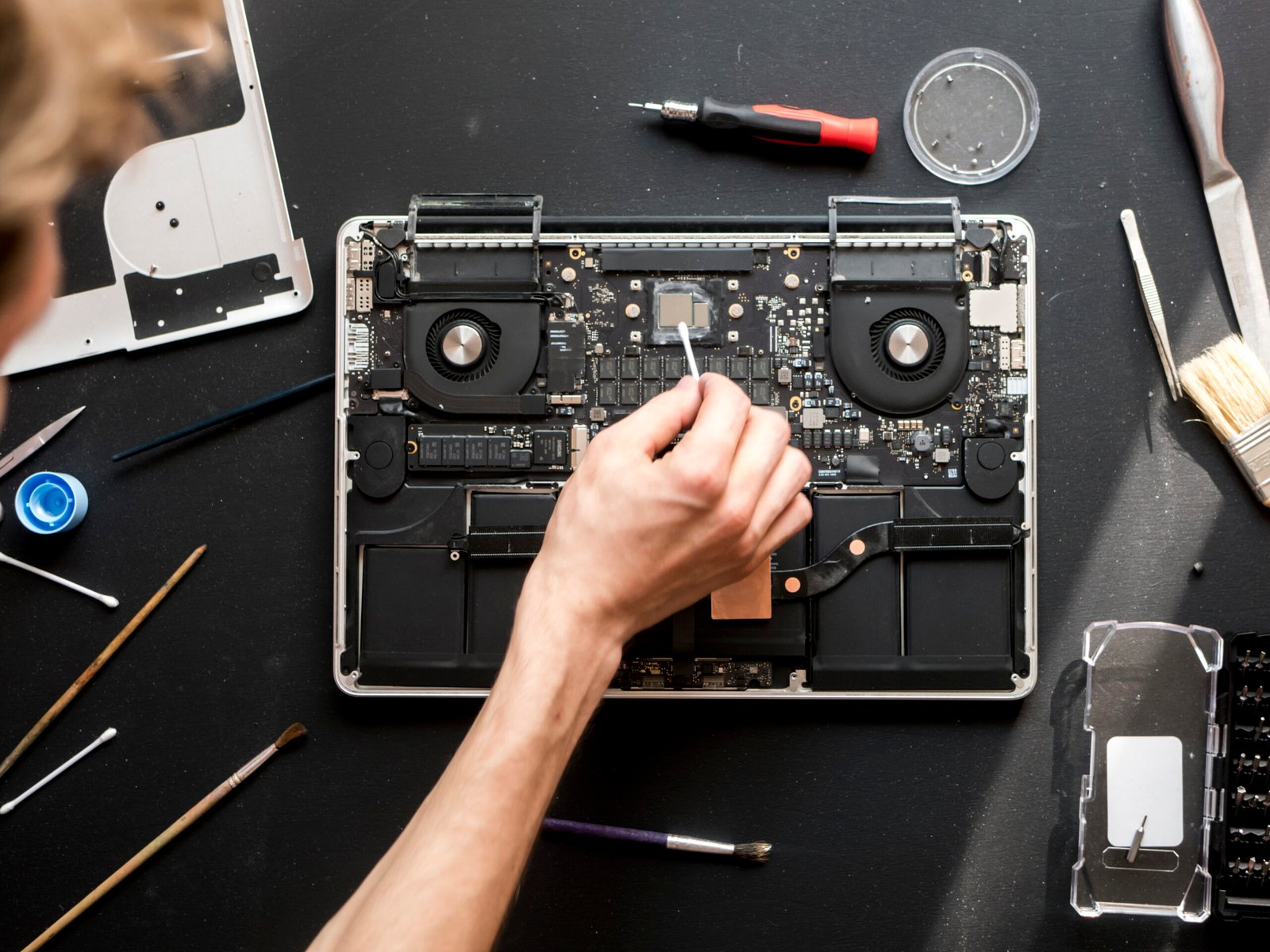 Home 1 laptop computer repair by an engineer at workplace 2026 01 07 06 25 21 utc 1 scaled